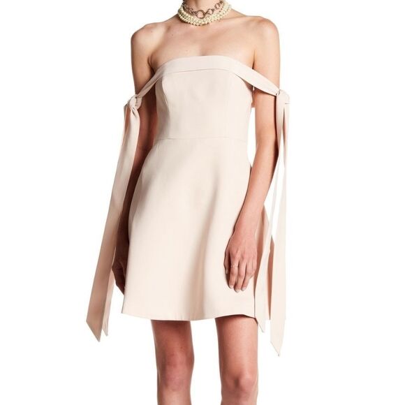 Keepsake Blush‎ Another World Strapless Mini Dress - Picture 1 of 8